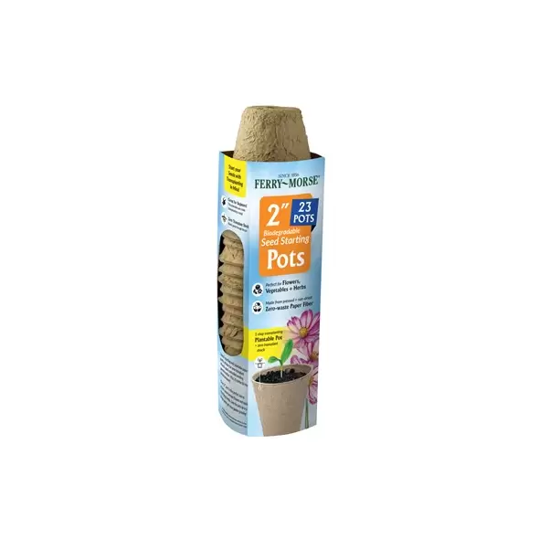 Ferry Morse 23pk 2.25" Round Fiber Pot Bonus Pack