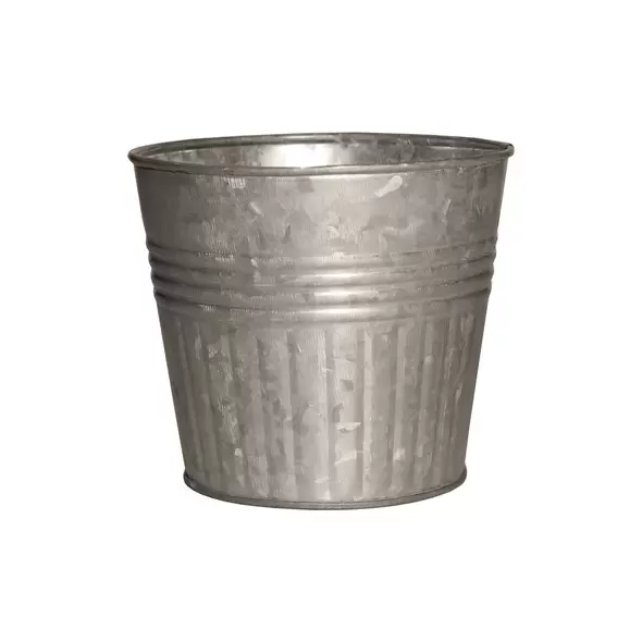 Robert Allen 4" Galvanized Round Planter