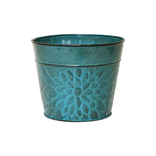 Robert Allen 8" Laurel Planter Lagoon