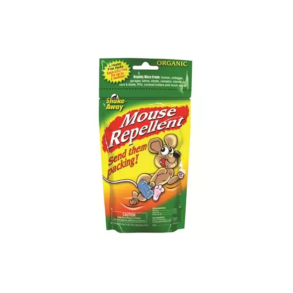 Shake Away 4ct 1.5oz Mouse Repellent Packs