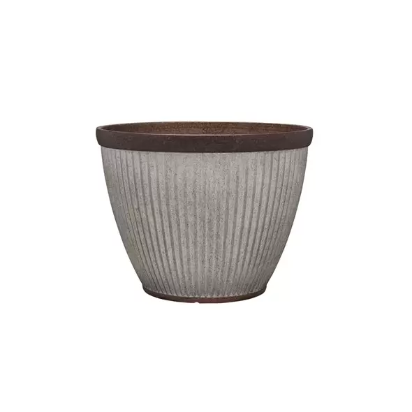Southern Patio 10" Westlake Planter Rustic Galvanized