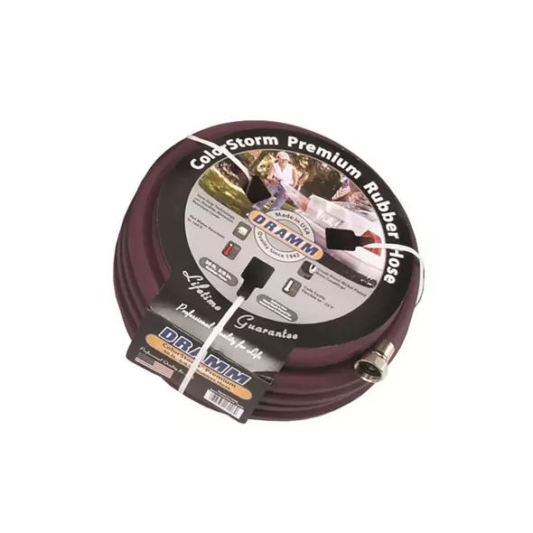 Dramm 5/8"x50' Premium Colorstorm Rubber Hose Berry