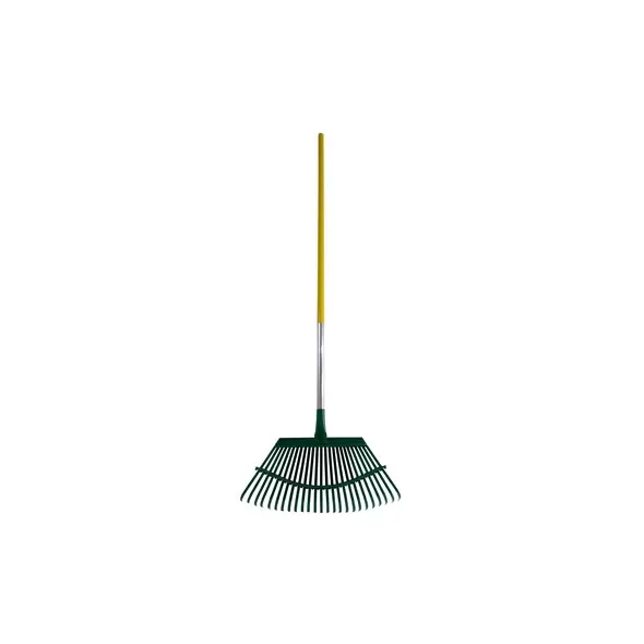 Flexrake Lawn Rake 19" Steel Head 48" AlumiLite Handle