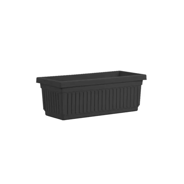 HC 24" Venetian Flower Box Black
