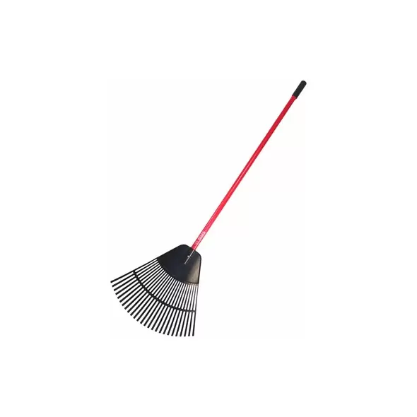 Bully Tools 24" Leaf Rake With Fiberglass Handle