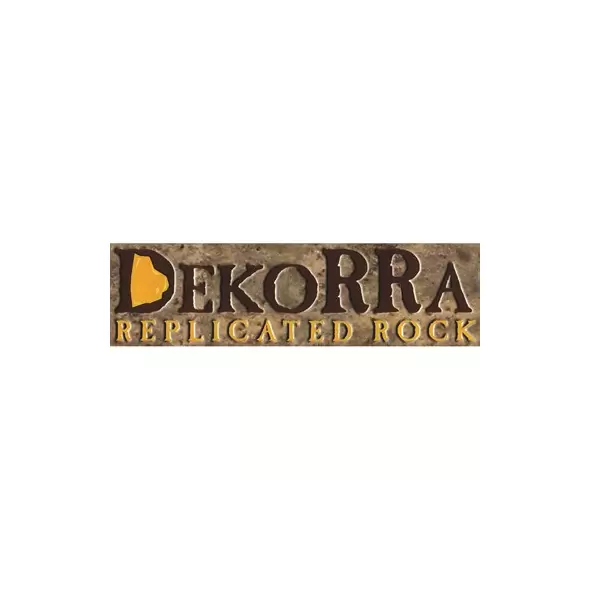 Dekorra Rock Brochure Literature Holder w/ Pamphlets 12x10x8 RB Brown