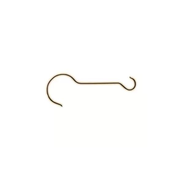 Hookery 30" Outdoor S Hook For Planters & Feeders