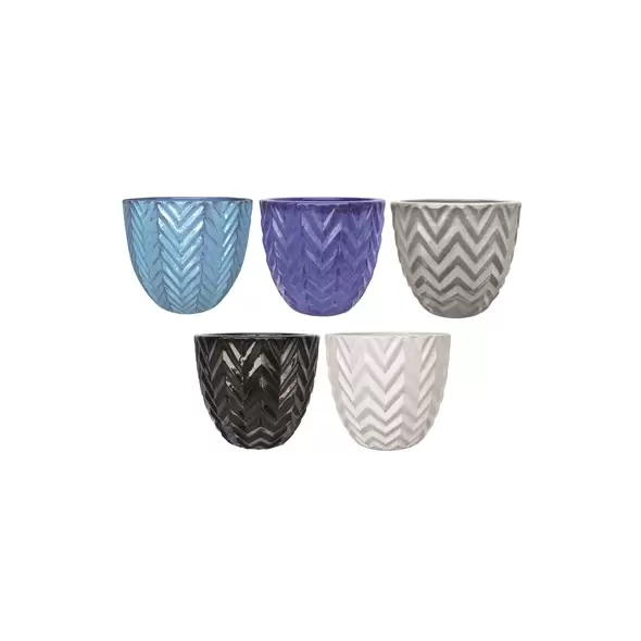 MCarr 40pc Chevron Planter Pallet Mixed Colors