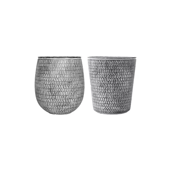 MCarr 36pc Mixed Planter Pallet Light Gray