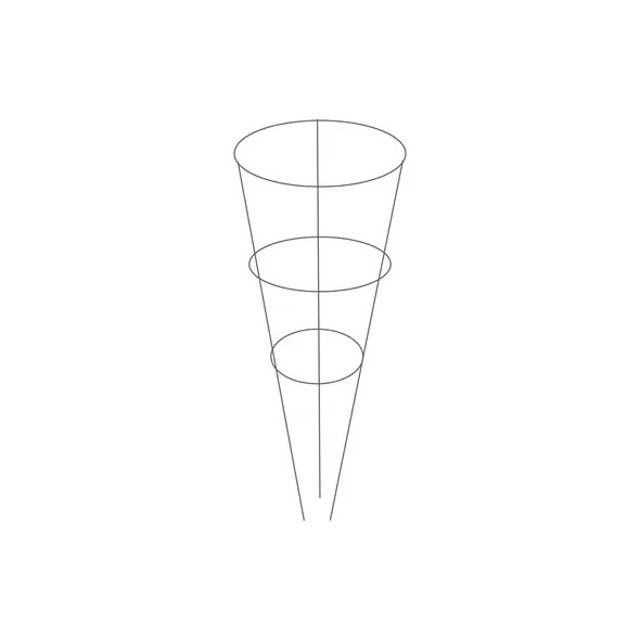 Midwest Wire Works 33" Tomato Cage 3 Ring 3Leg