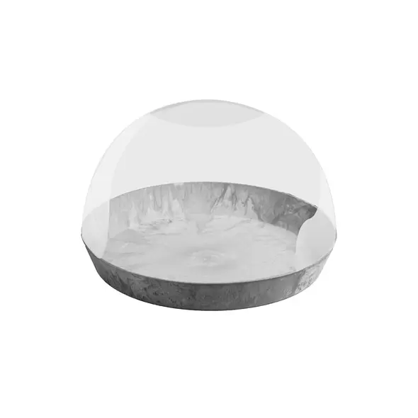 Artstone 10" Napa Terrarium Grey
