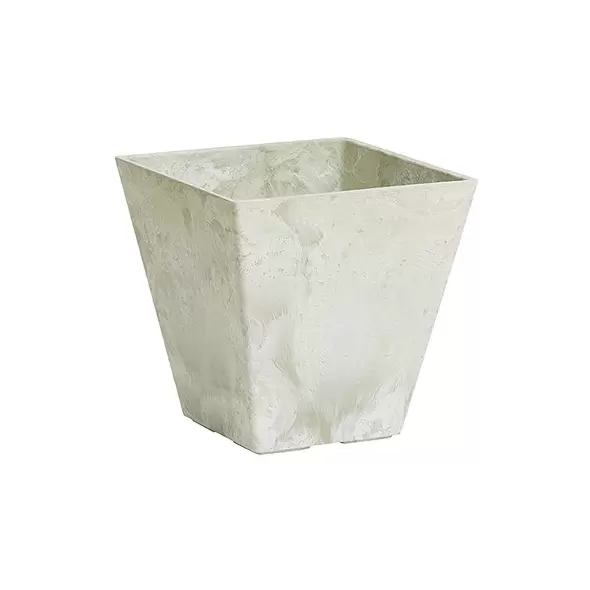 Artstone Ella 8" Square Planter Mint