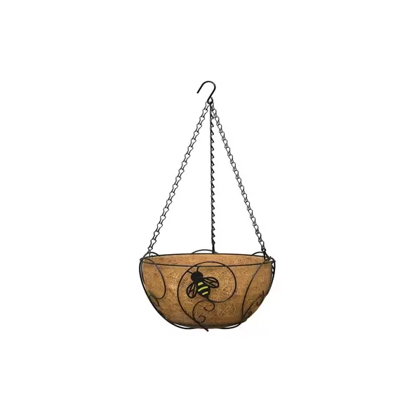 Panacea 14" Bee- Conscious Hanging Basket