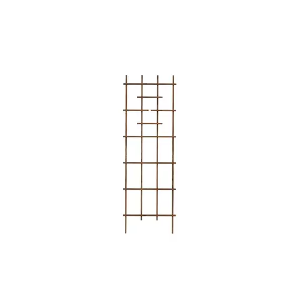 Panacea 72" Wood Ladder Trellis Brown