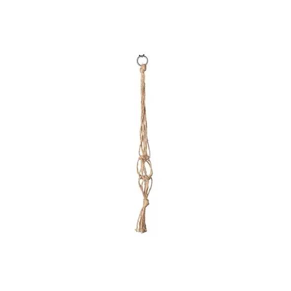 Primitive 18" Mini Jute Plant Hangers Natural Color
