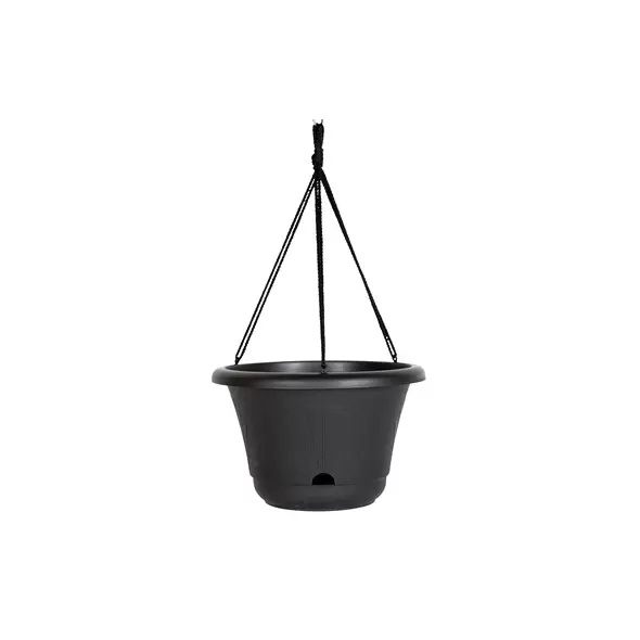 Bloem 13" Hanging Basket Black