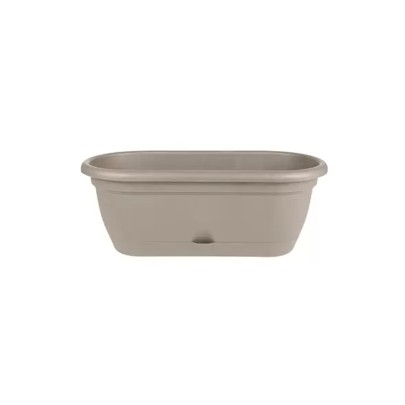 Bloem 18" Lucca Window Box Pebble Stone