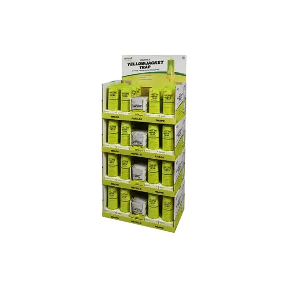 Rescue 96pc Reuse Yellow Jacket Trap & Attractant Display