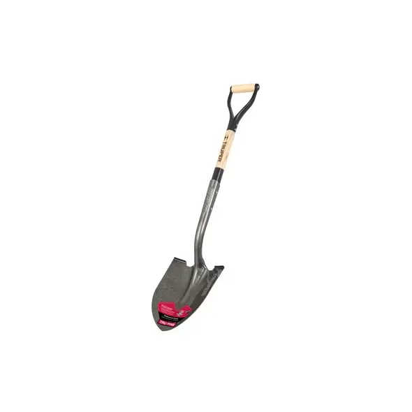 Truper Shovel Round Point D-Handle DHRP
