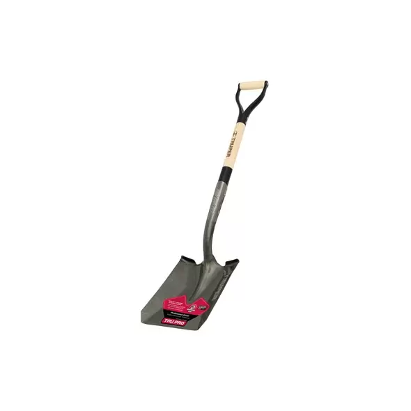 Truper Shovel Square Point D-Handle DHSP