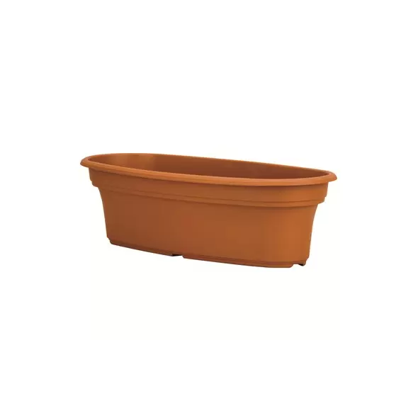 HC 12" Panterra Oval Planter Clay Akro Mils