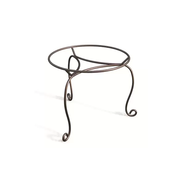 Panacea 10" Wide Ring Homeland Plant Stand Oil Rubbed Bronze