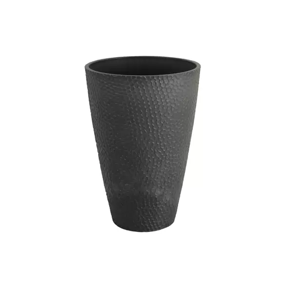 Algreen 20" Hammered Planter Charcoal
