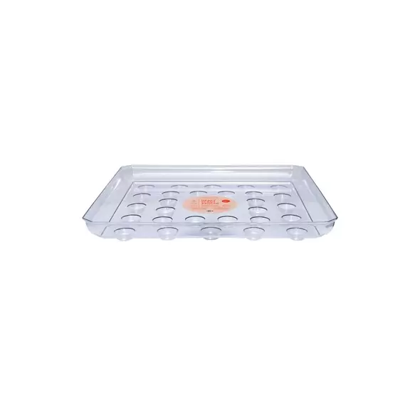 CWP 16" Square Carpet Saver Heavy Footed Saucer