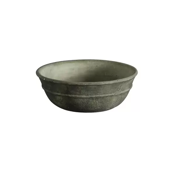 MCarr 10.2" Bowl Pltr Weathered Green