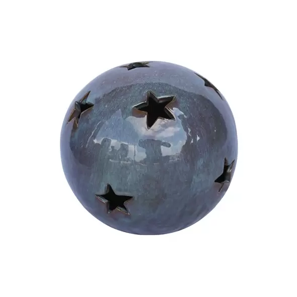 MCarr 10" Sphere W/Stars Falling Cream