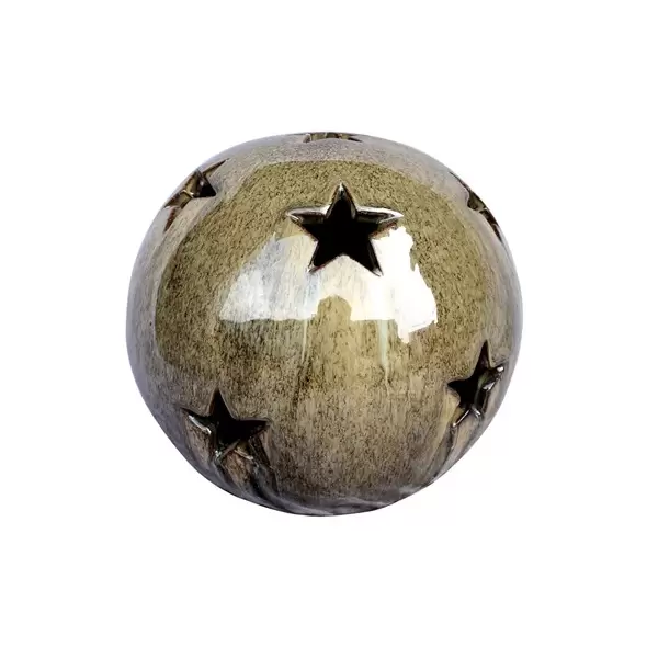 MCarr 10" Sphere W/Stars Jungle Rain