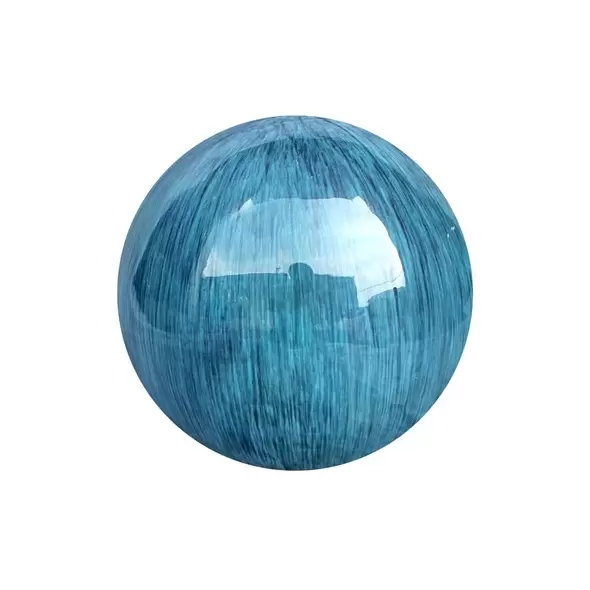 MCarr 12" Sphere Milky Blue