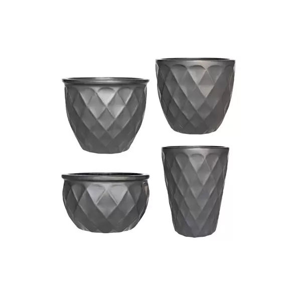 MCarr 26pc Teardrop Planter Pallet Matte Black