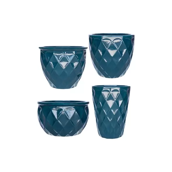MCarr 26pc Teardrop Planter Pallet Peacock