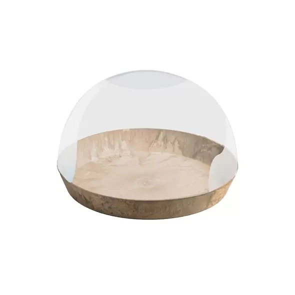 Artstone 10" Napa Terrarium Taupe