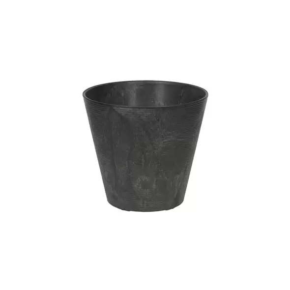 Artstone Cali 8" Planter Black
