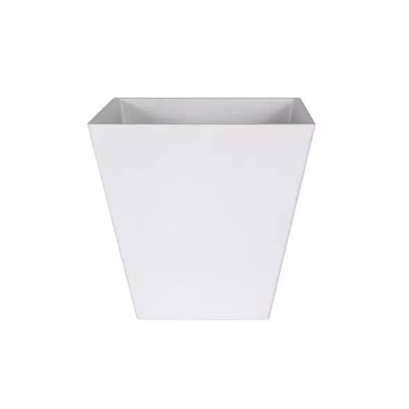 Artstone Ella 8" Square Planter White