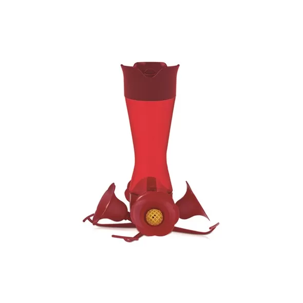 Perky Pet Pinch Waist Red Glass Hummingbird Feeder