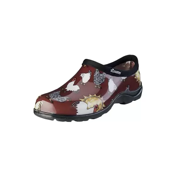 Sloggers Womens Shoe Chicken Print Red Size 10