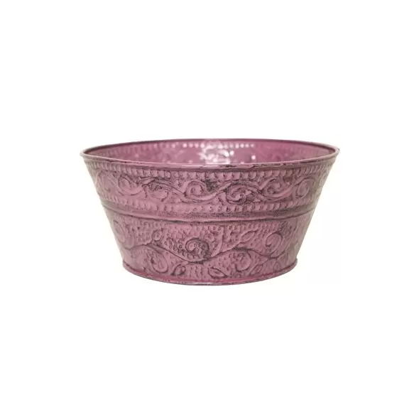 Robert Allen 8" Ensley Bowl Plum Planter