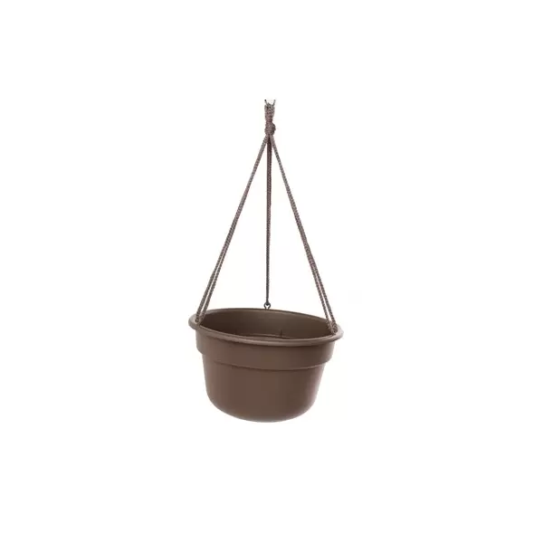 Bloem 12" Dura Cotta Hanging Basket Chocolate