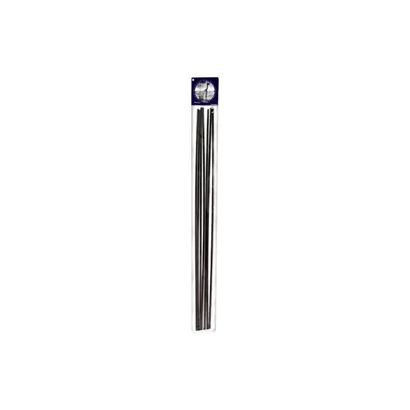 SuperMoss 18" 3pc Metal Stake Orchid Brown