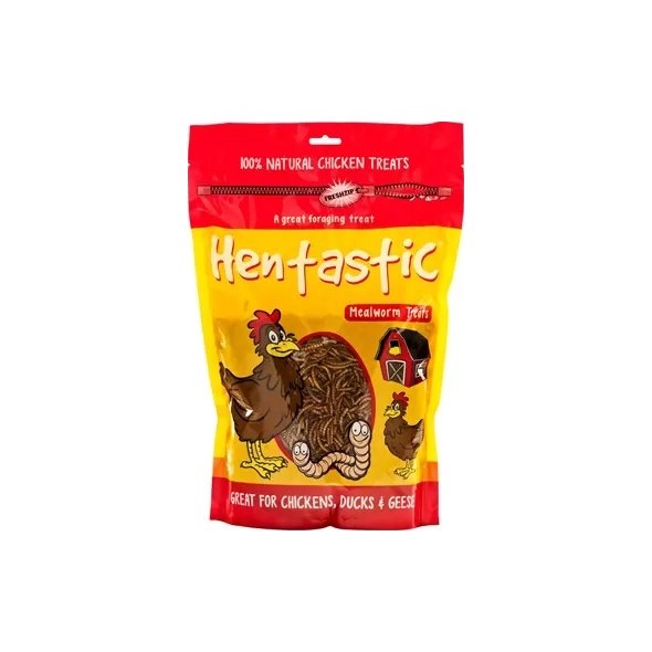 Unipet 17.64oz Hentastic Dried Mealworm Ziplock Pack