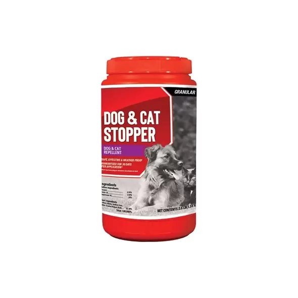 Dog & Cat Stopper 2.5lb Jug Repellent Shaker Granules