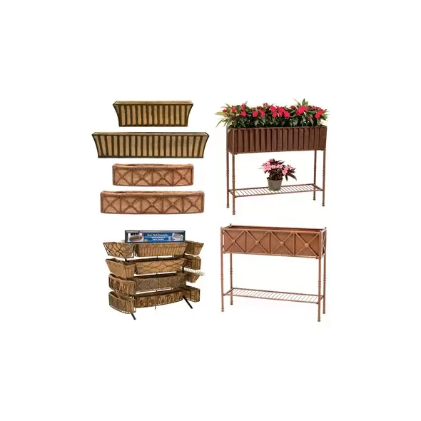 Deer Park 19pc Solera & Rosette Planter Box With Display