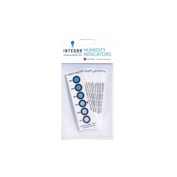 Desiccare / Integra Humidity Cards 10%-60% 10Pk 36Pk/CS