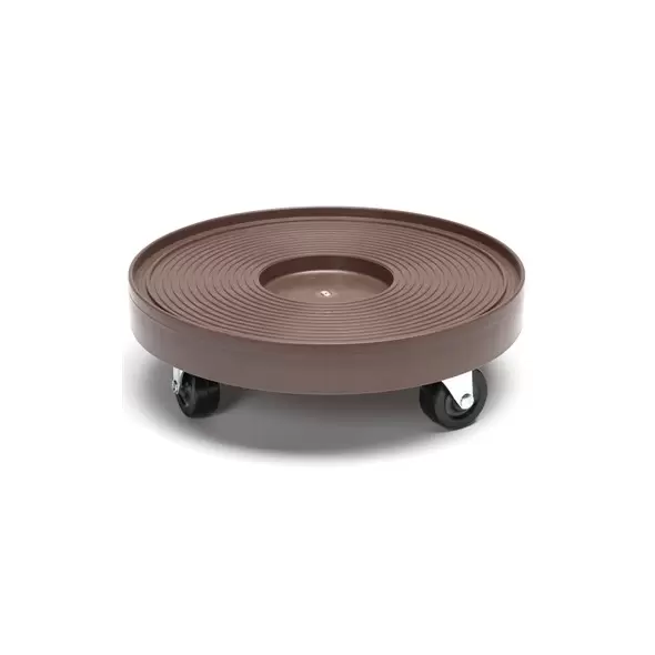 Devault 12" Plant Dolly No Hole Espresso