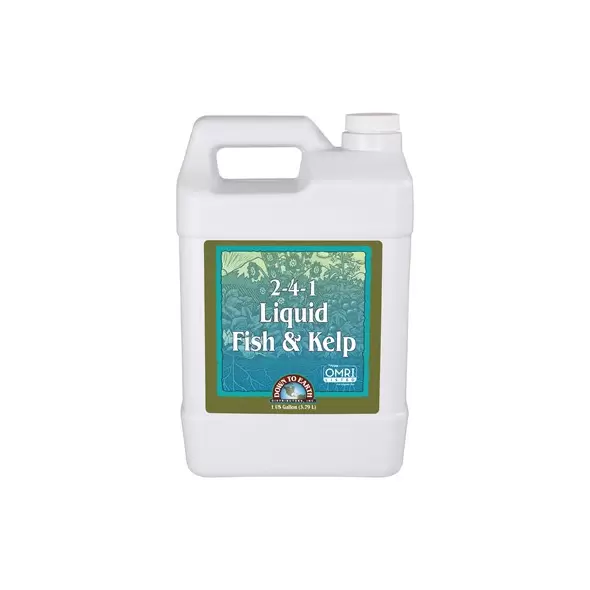 Down to Earth 1gal Liquid Fish & Kelp 2-4-1 OMRI