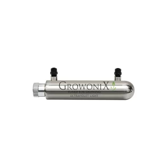 GrowoniX 1 GPM UV Sterilization, 1/4" Quick Connect, 120 VAC