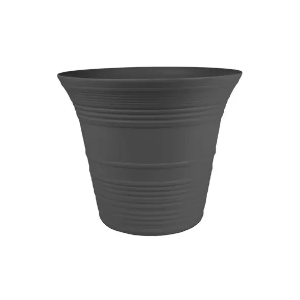 HC 12" Sedona Planter Warm Gray